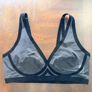 EBY Sheer Bralette Bra Black